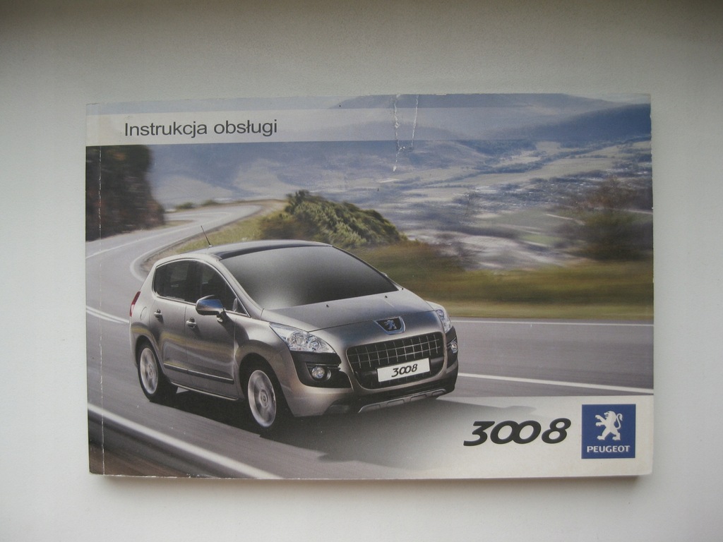Peugeot 3008 książka obsługi Peugeot 3008 09-13 PL