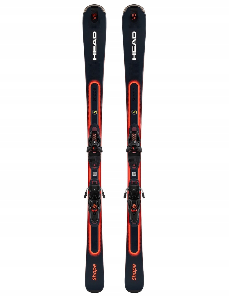 Narty męskie HEAD SHAPE E.V5 + wiązania HEAD PRD 12 z GRIP WALK 170