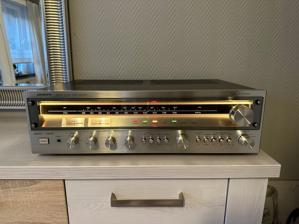 ONKYO TX-4500 MKII MONSTER RECEIVER Top