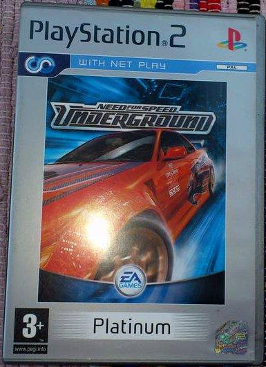 Gra PS2 Need For Speed Underground Platinum NFS