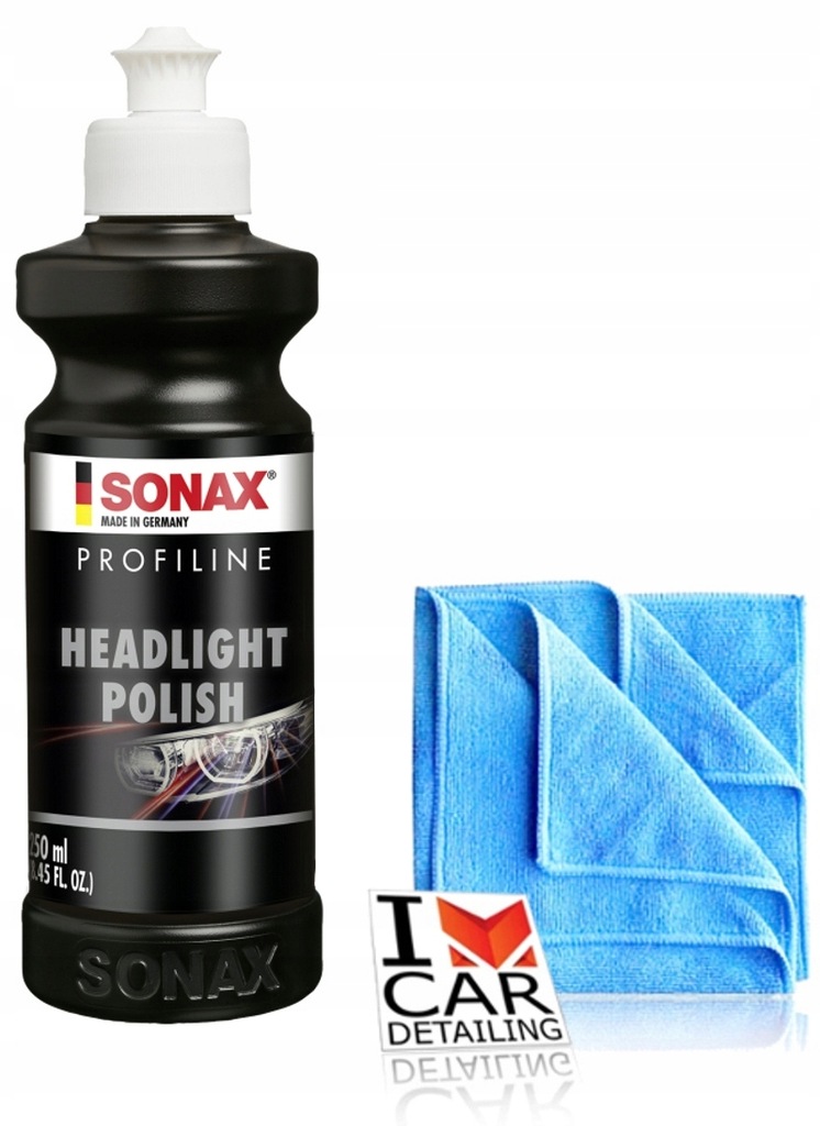 SONAX Headlight - Pasta do polerowania reflektorów