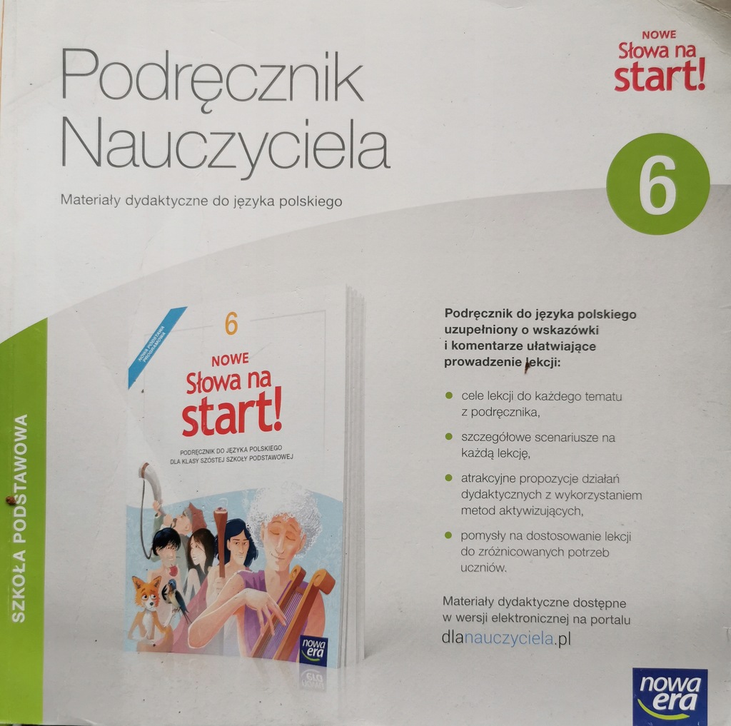 Klasa 6 Nowe Słowa Na Start Nowe słowa na start! 6. Podręcznik nauczyciela - 14708601637