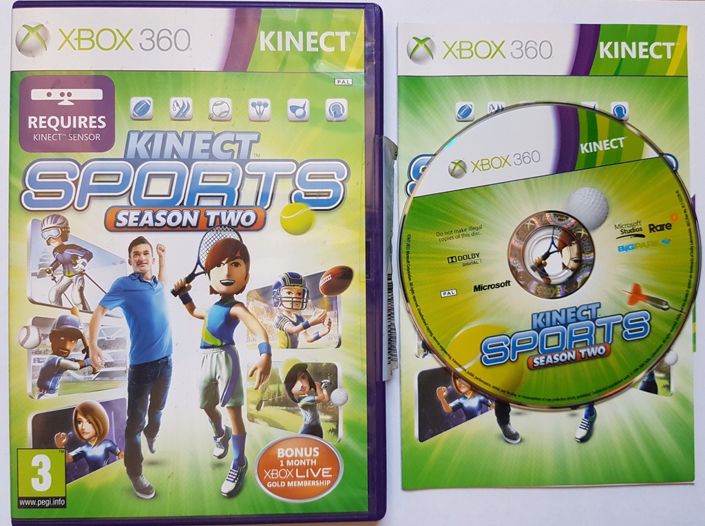 Kinect Sports Season Two Xbox 360 Sezon 2 Pl 9516051979 Oficjalne Archiwum Allegro