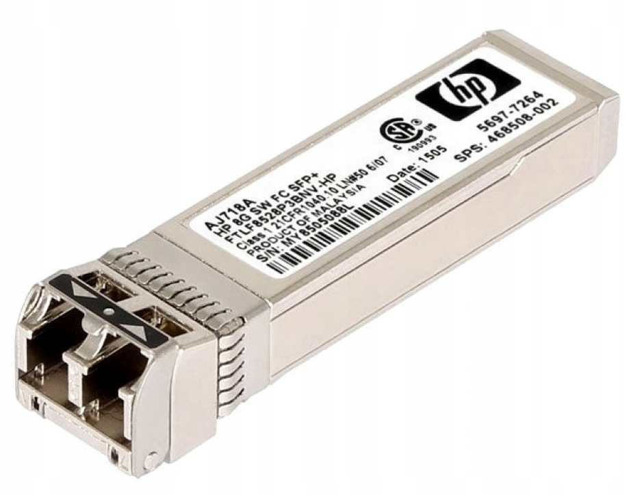 Купить Трансивер HP AJ718A 8 ГБ SW FC SFP+ 850 нм: отзывы, фото, характеристики в интерне-магазине Aredi.ru