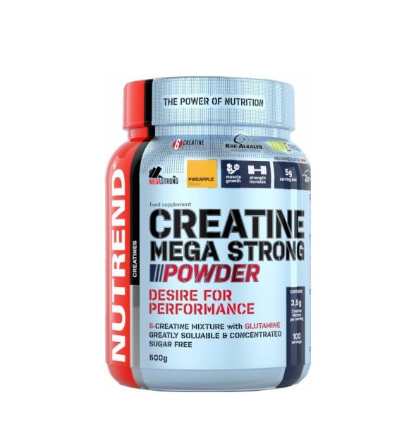 NUTREND Creatine Mega Strong 500 gram brzoskwinia