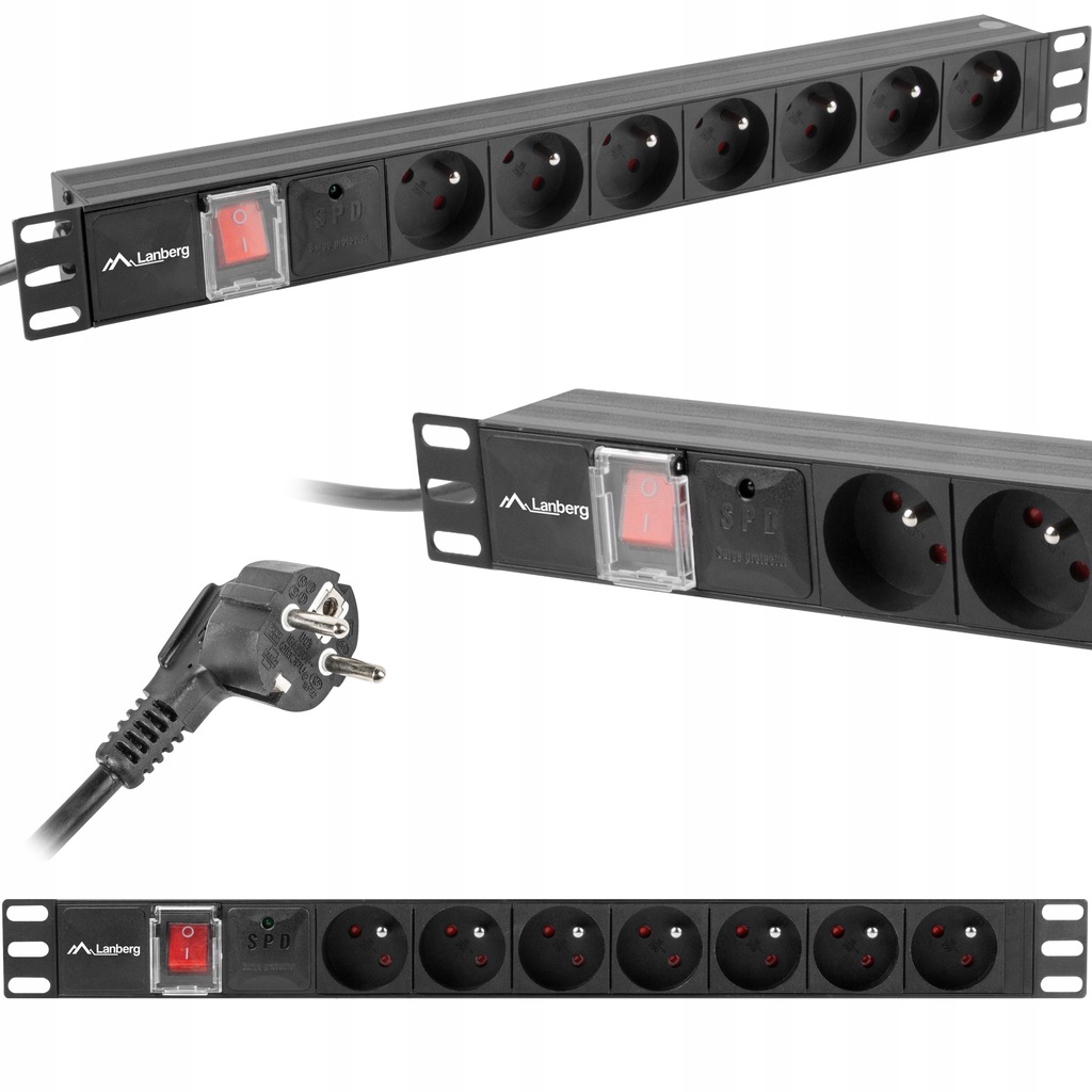 Купить РАЗЪЕМ ПИТАНИЯ RACK PDU 19'1U 16A 7x230V PL 2M: отзывы, фото, характеристики в интерне-магазине Aredi.ru