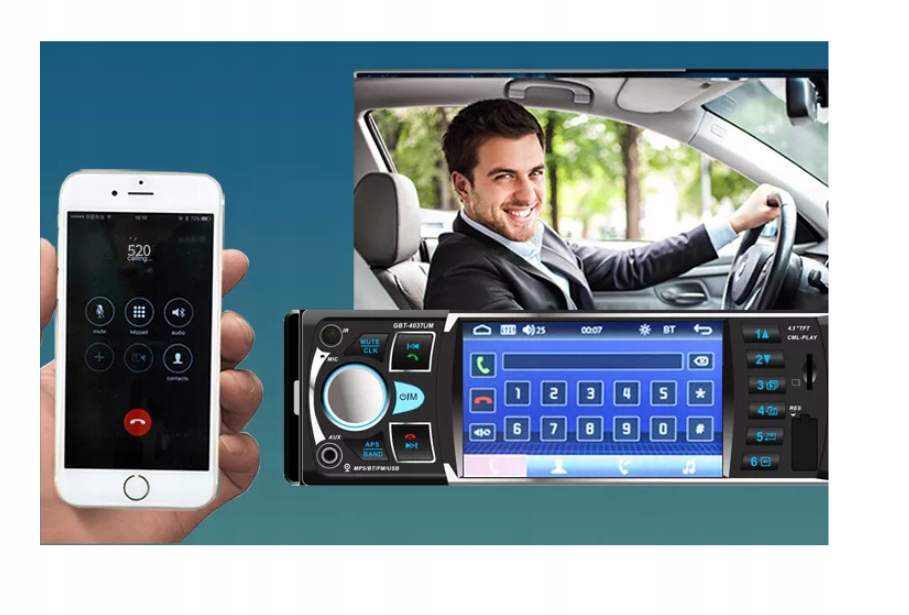 Купить Автомобильный радиоприемник 1DIN 4,0 дюйма USB-КАМЕРА BLUETOOTH: отзывы, фото, характеристики в интерне-магазине Aredi.ru
