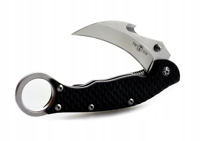 NÓŻ SKŁADANY karambit TwoSun TS-MS02 EDC SURVIVAL