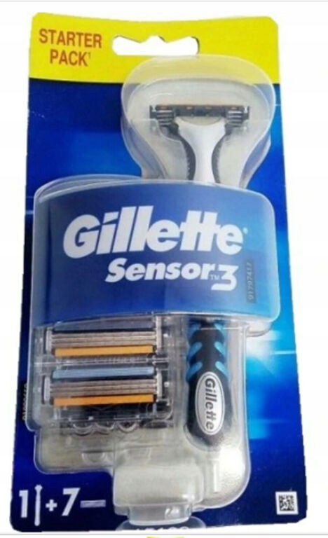 MASZYNKI GILETTE SENSOR 3 1+7