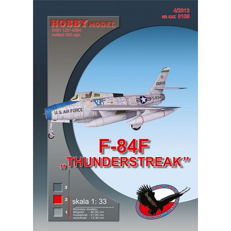 Hobby Model 109 - Samolot F-84F Thunderstreak 1:33