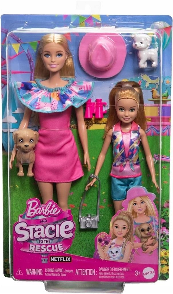 BARBIE STACIE I BARBIE 2-PAK LALEK HRM09 -