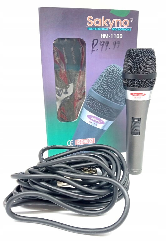MIKROFON DYNAMICZNY SAKYNO HM-1100 USZKODZONY