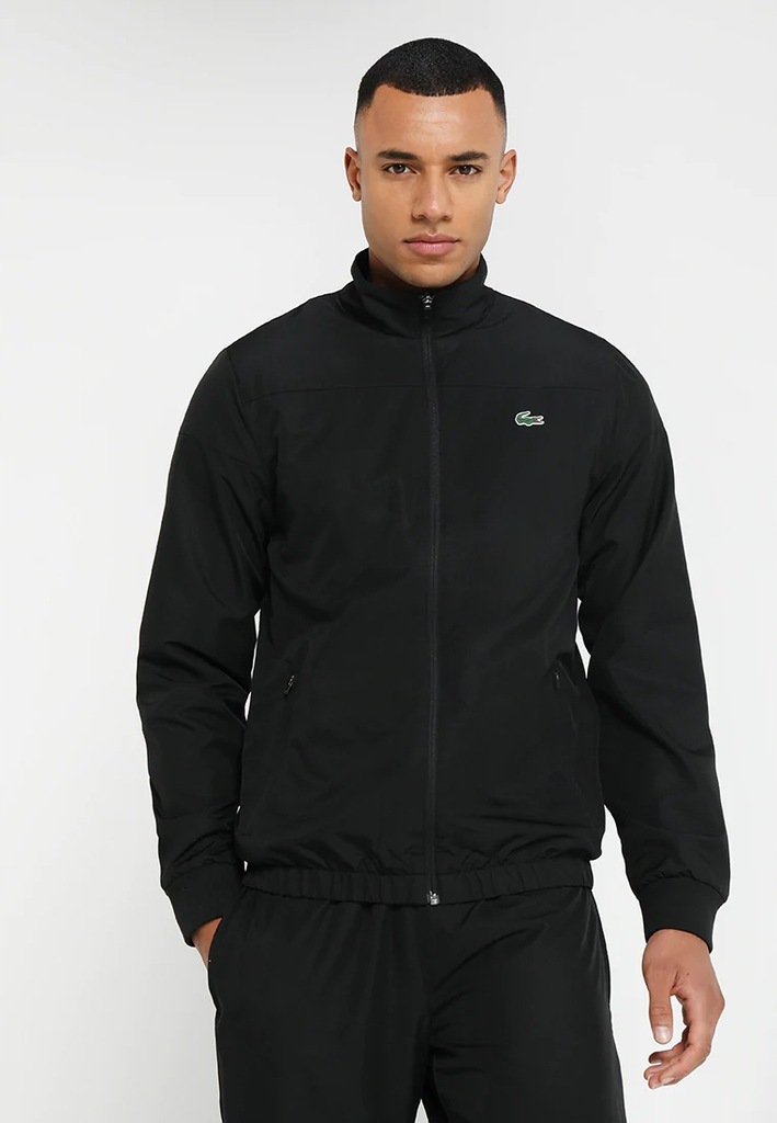 aNW2613 LACOSTE SPORT czarny komplet dresowy_S