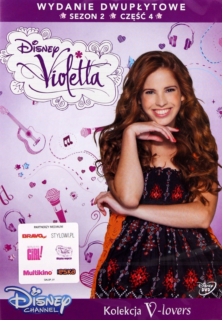 VIOLETTA - sezon 2 część 4 płyta DVD