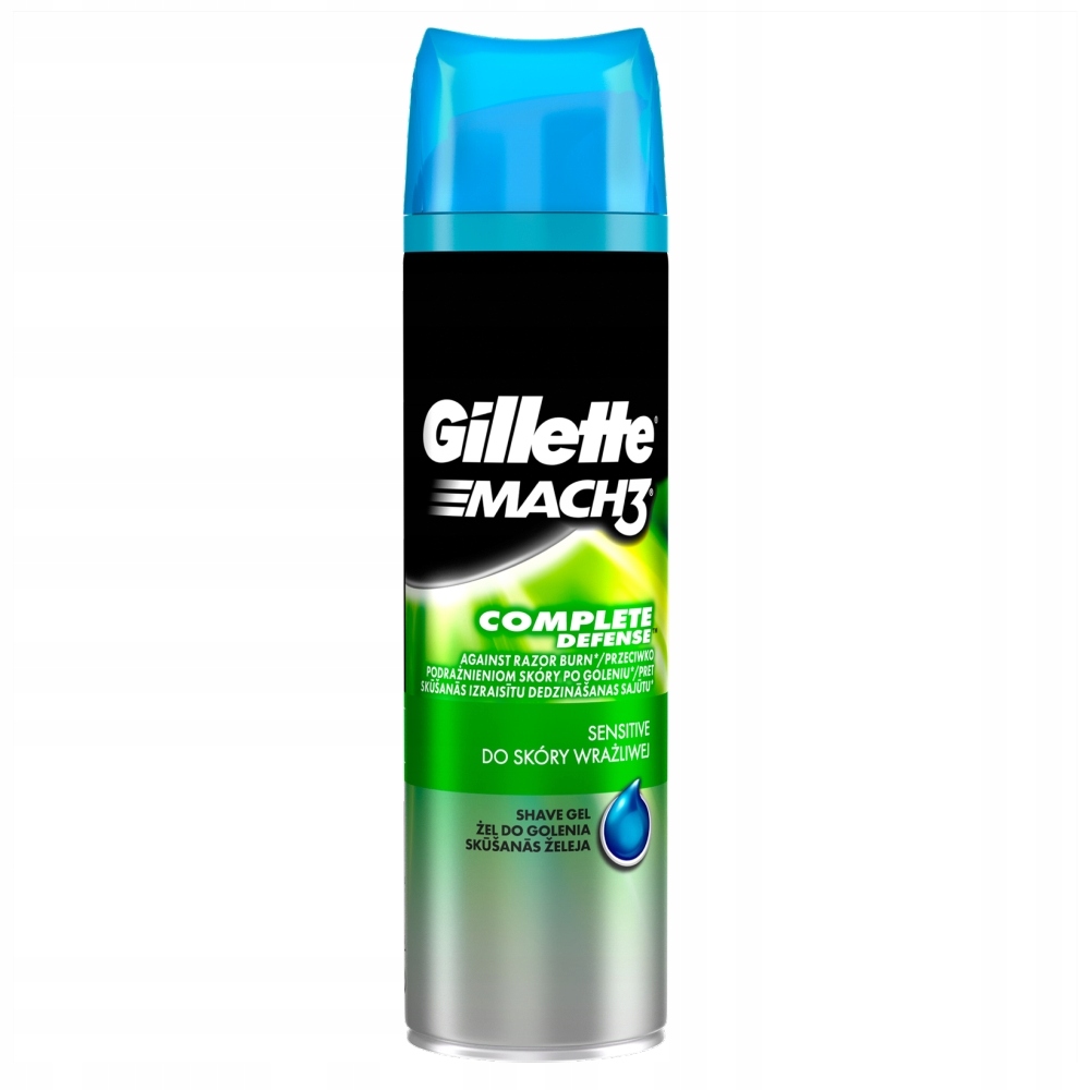 GILLETTE MACH3 SENSITIVE ŻEL DO GOLENIA 200ml