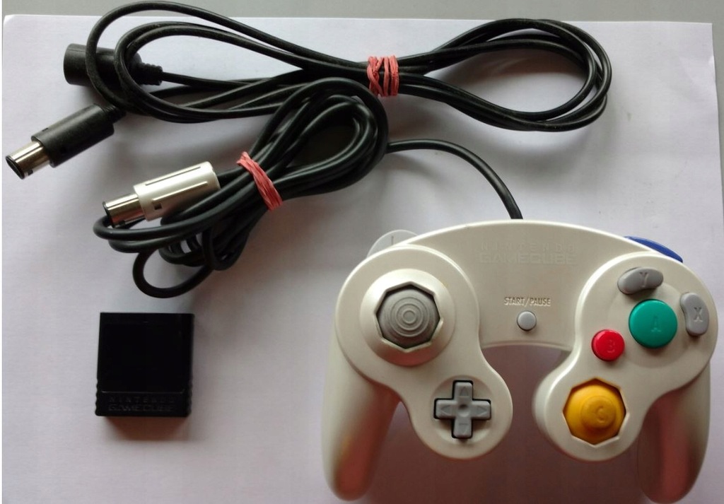 GC Pad & Memory Card (Oryginalne) Gamecube