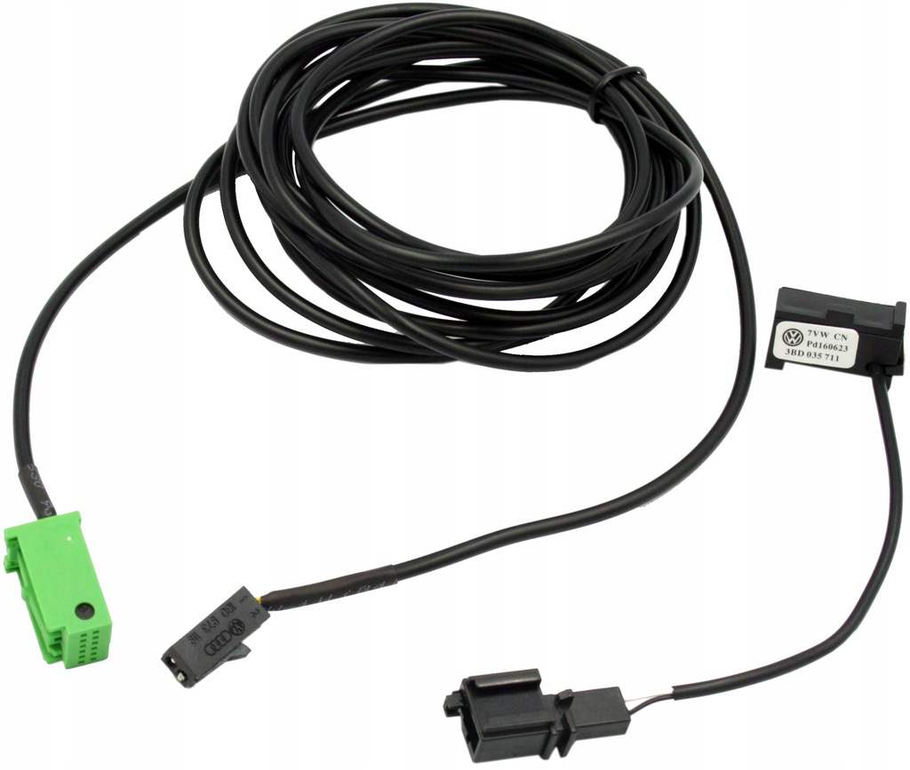KABEL SDS MIKROFON 3B0035711B VW RNS 510 310 315 BT VOLKSWAGEN SKODA