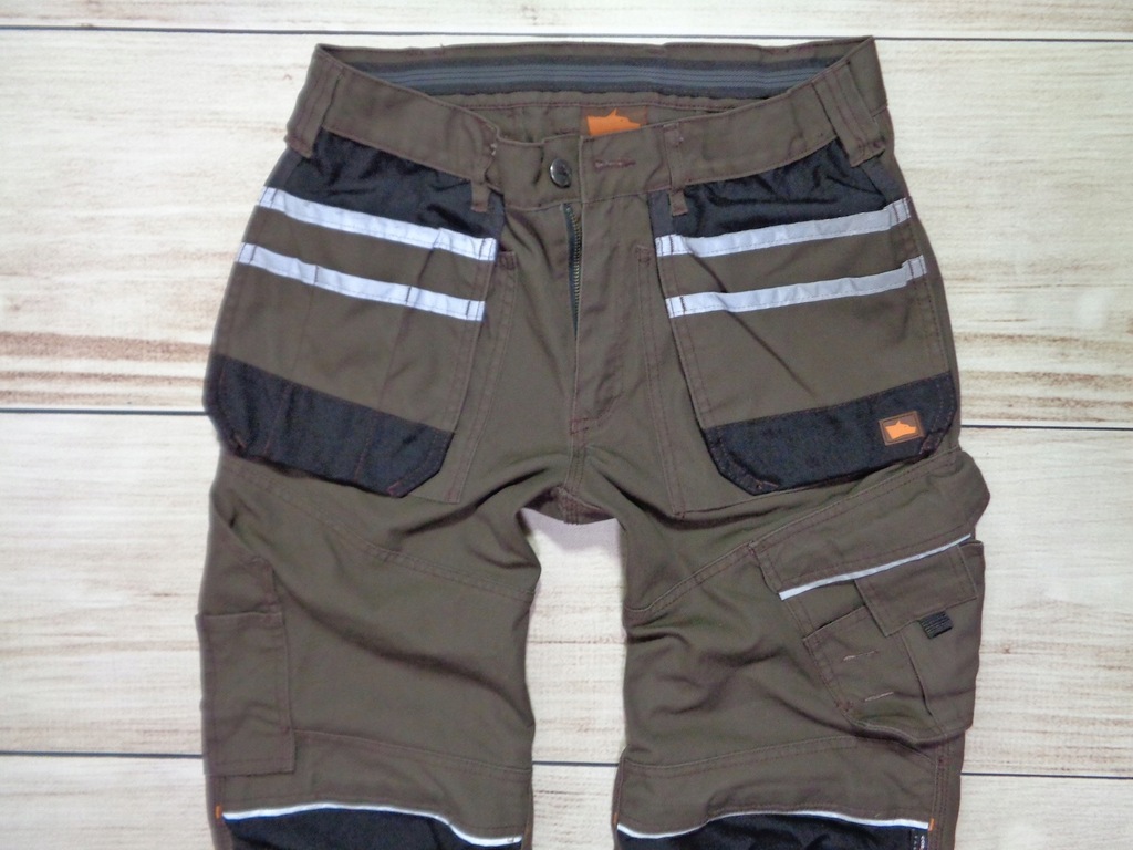 Spodnie robocze Hyena Workwear 30 32 W30 L32 Cordu 12330101500 oficjalne archiwum Allegro