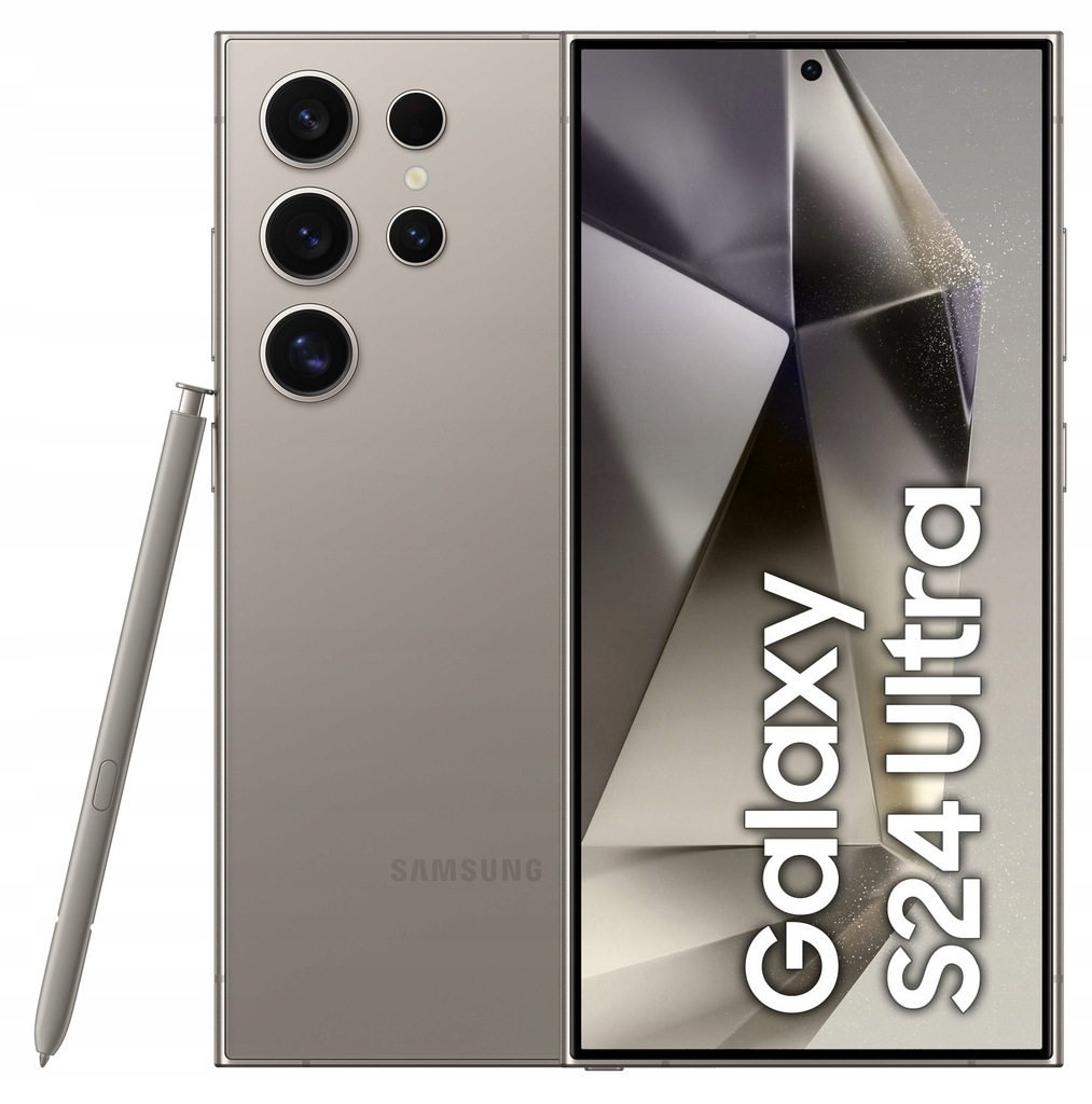 Smartfon SAMSUNG Galaxy S24 Ultra 5G 12/256GB Szary (Titanium Gray) SM-S928