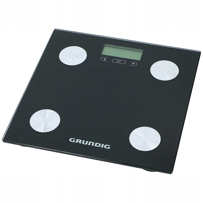 Grundig - elektroniczna waga łazienkowa, analiza m
