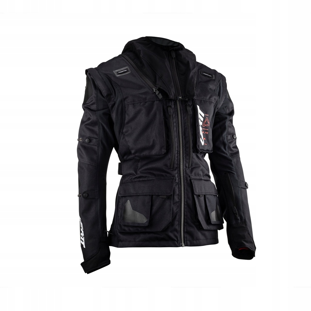 LEATT (NOWOŚĆ 2023/2024) KURTKA MOTO 5.5 ENDURO JACKET BLACK CZARNY XL