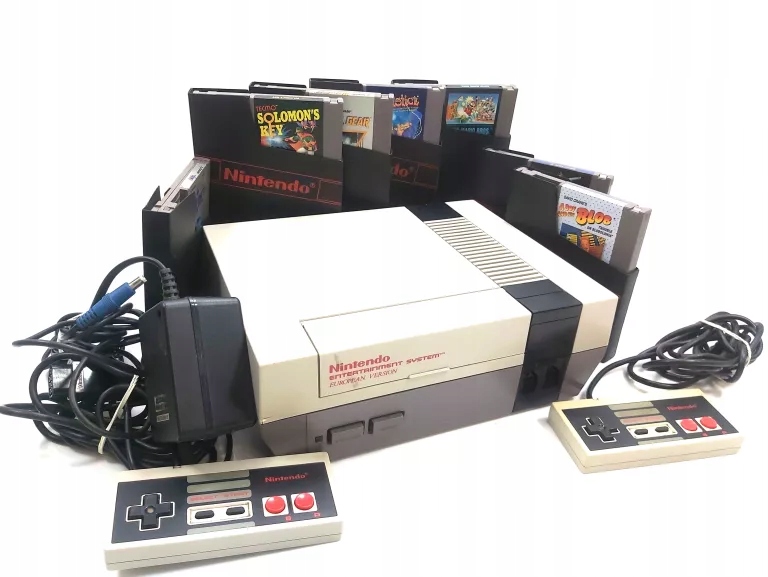 SUPER ZESTAW KONSOLA NINTENDO NESE-001 + GRY IGŁA