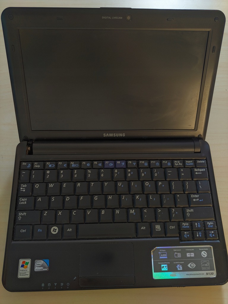 Laptop Samsung N130 11 " 1 GB / 150 GB