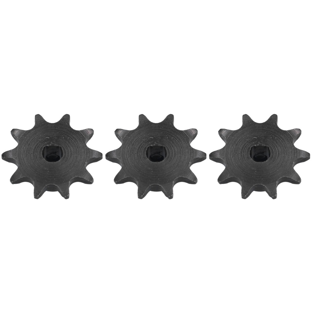 3 szt. Stalowa zębatka napędowa 8mm skok 6mm D