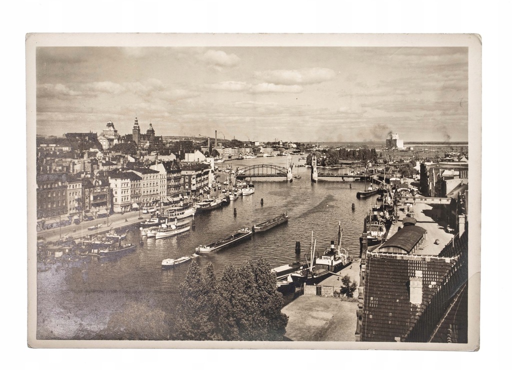 SZCZECIN - PORT, PANORAMA l. 40