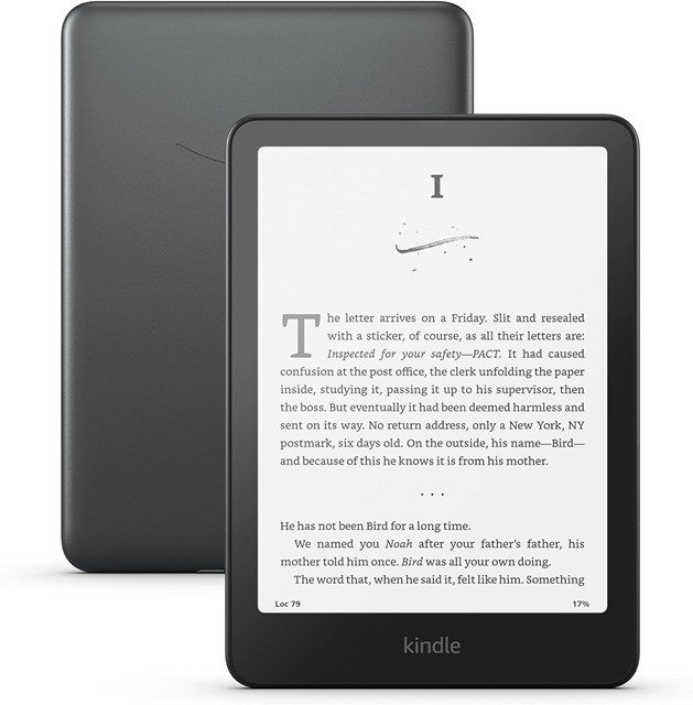 Ebook New Kindle Paperwhite (12th Generation) - 2024 release 7" glare-
