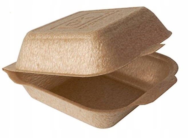 Menu box obiadowe EPP pojemniki hamburger frytki 15x15 150szt