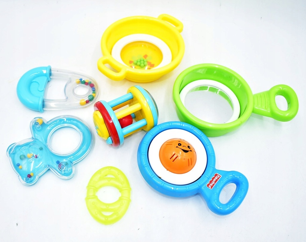 5401-30 FISHER PRICE.. k#o KOLOROWE GRZECHOTKI MIS