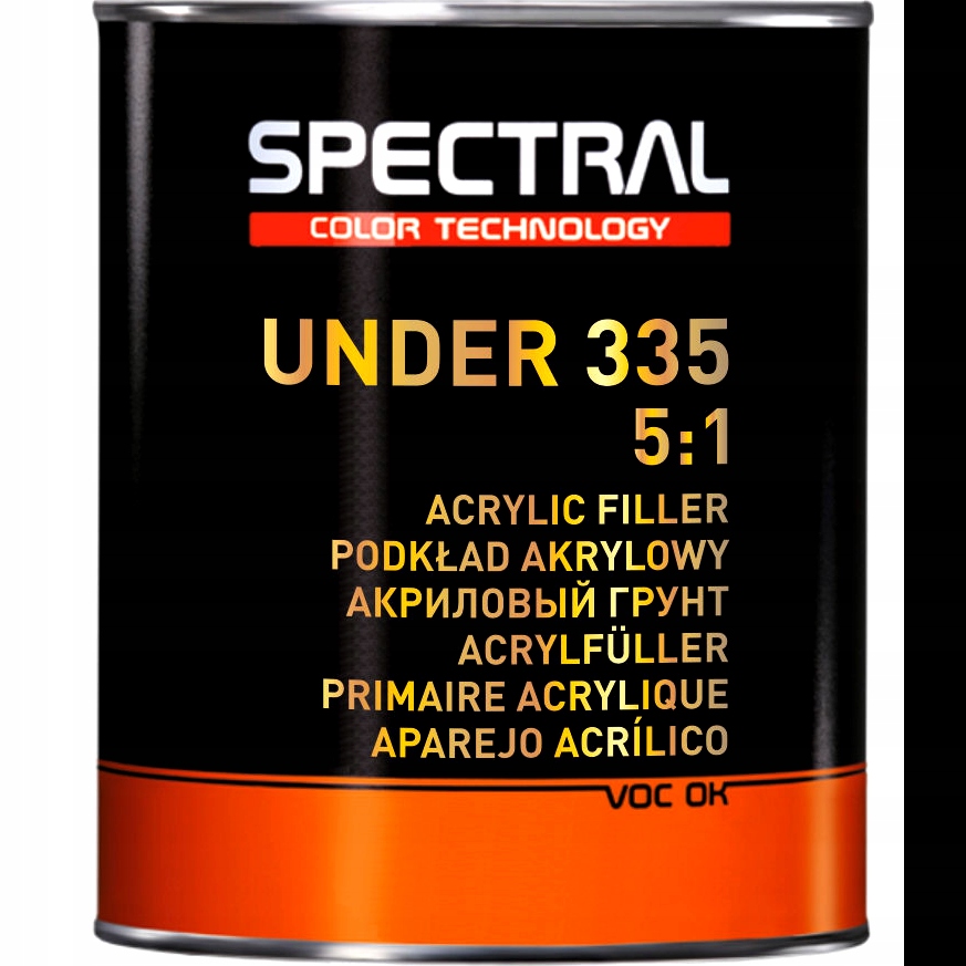 Podkład NOVOL Spectral Under 335 Czarny P5 4,2L