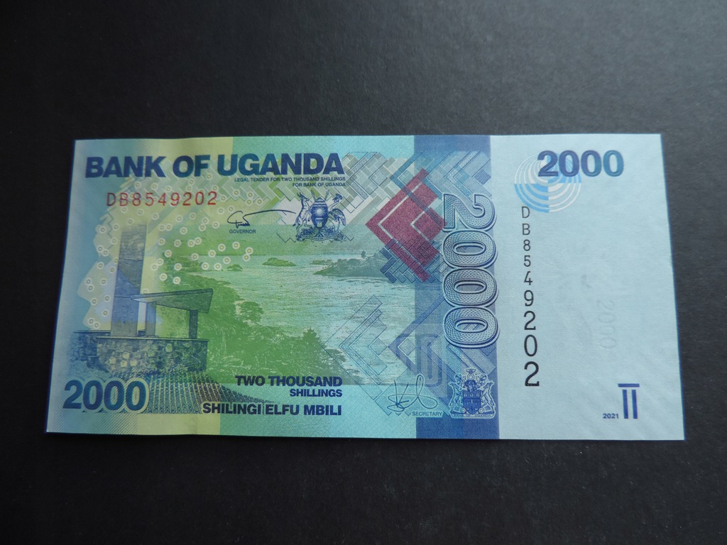 UGANDA 2000 SHILLINGS 2021