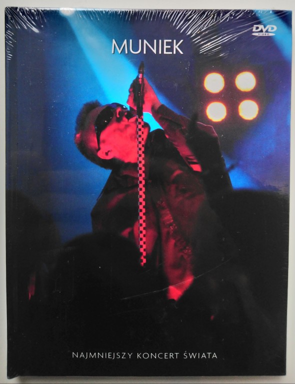 MUNIEK - KONCERT  - NOWE DVD, FOLIA !