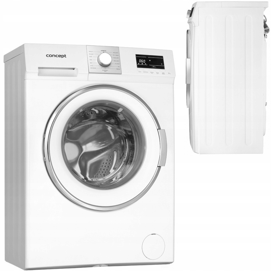 Wąska 42cm Pralka automatyczna 6kg 1000obr CONCEPT