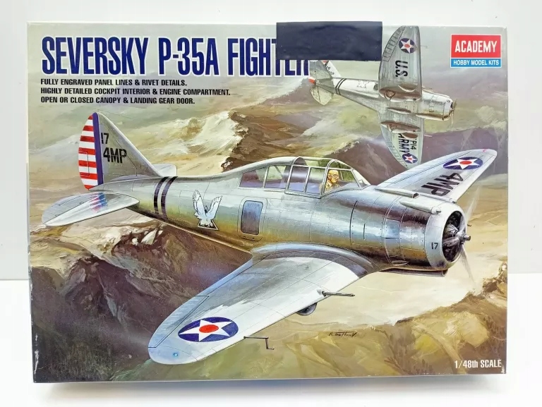 MODEL ACADEMY SEVERSKY P35A FIGHTER