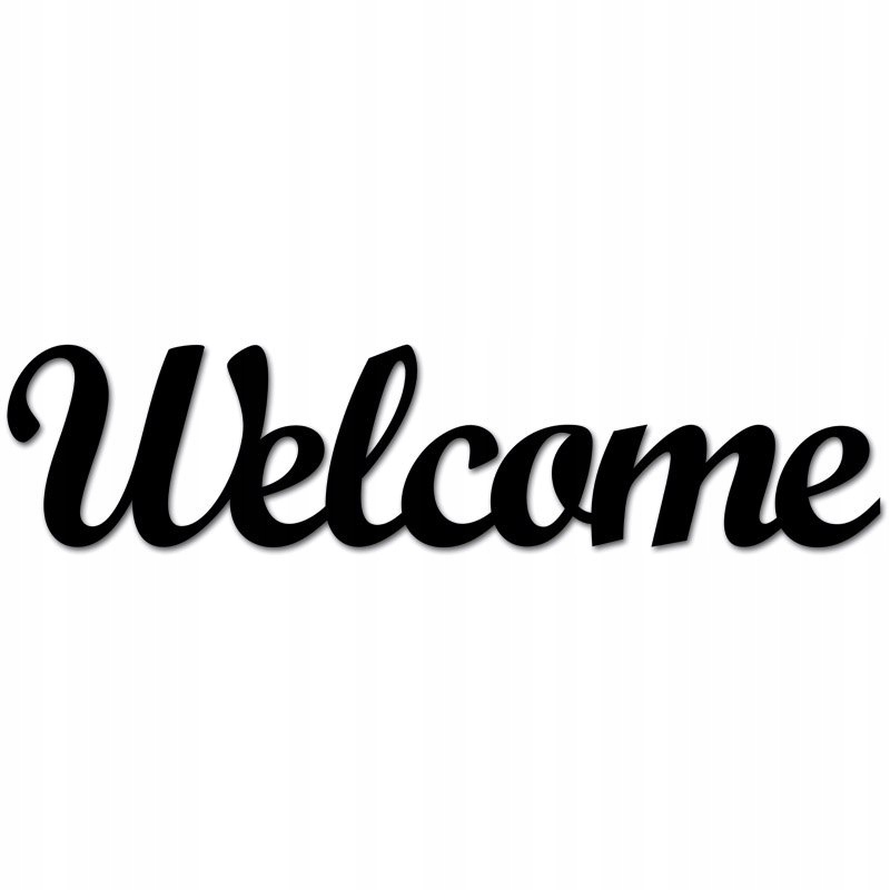 Napis na ścianę 3D WELCOME DekoSign WELCOME1-1