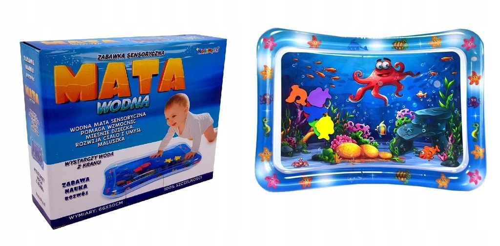 Mata Wodna Sensoryczna Edukacyjma Maluch