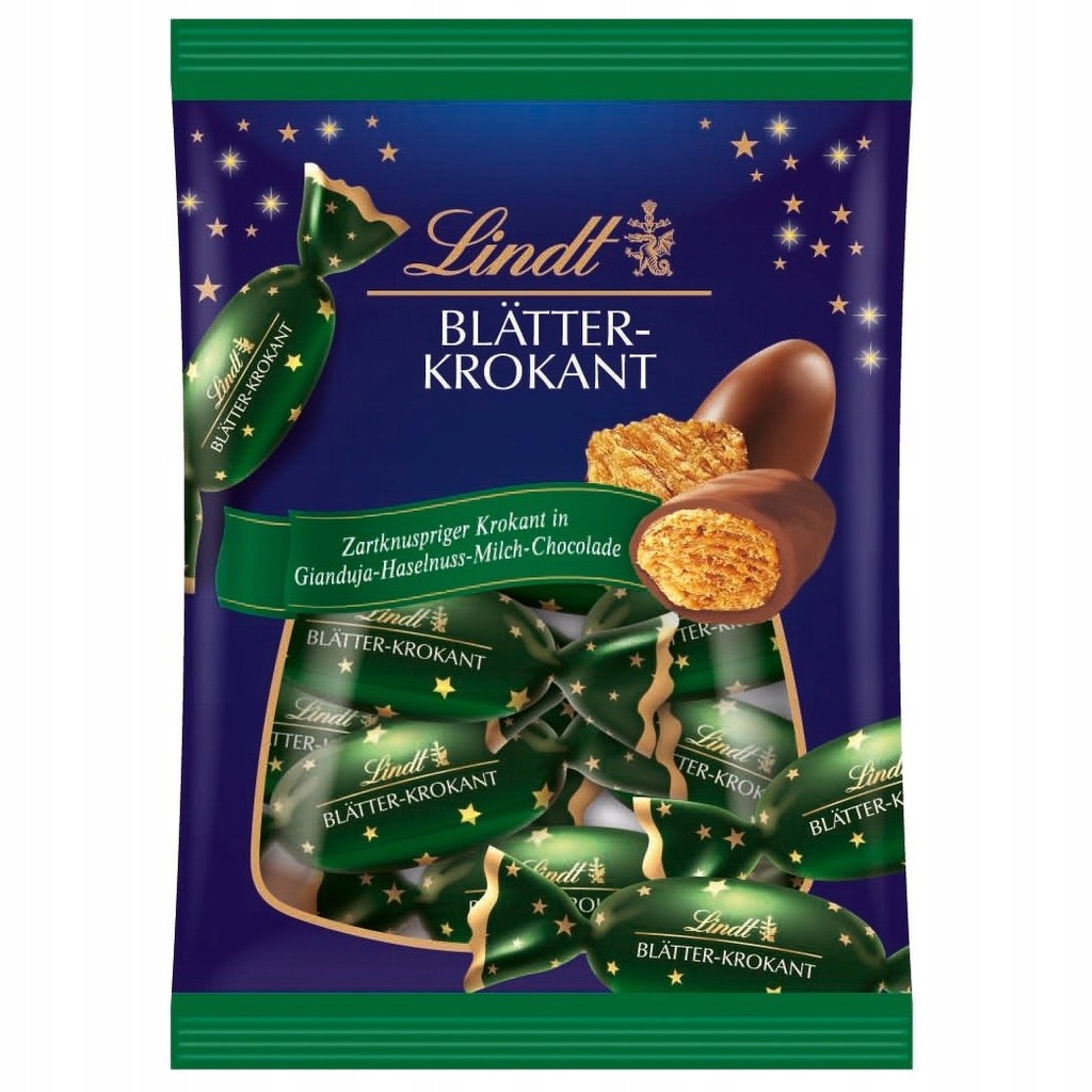 Lindt Czekoladowe Karmelizowane Orzechy 90g