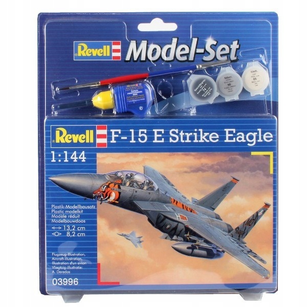 Model do sklejania Revell F-15E Strike Eagle farby