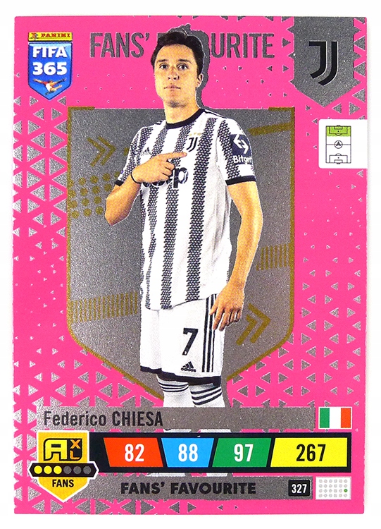karty FIFA 365 2023 Fans Favourite Chiesa 327