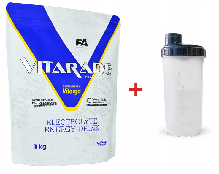 FA Vitarade EL 1000g +SHAKER NAJLEPSZE ELEKTROLITY