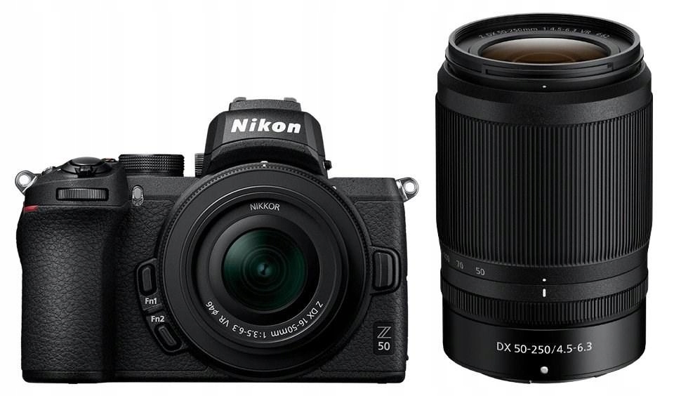 Aparat Nikon Z 50 + 16-50 DX + 50-250 DX