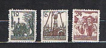 GG znaczki z serii widokowej