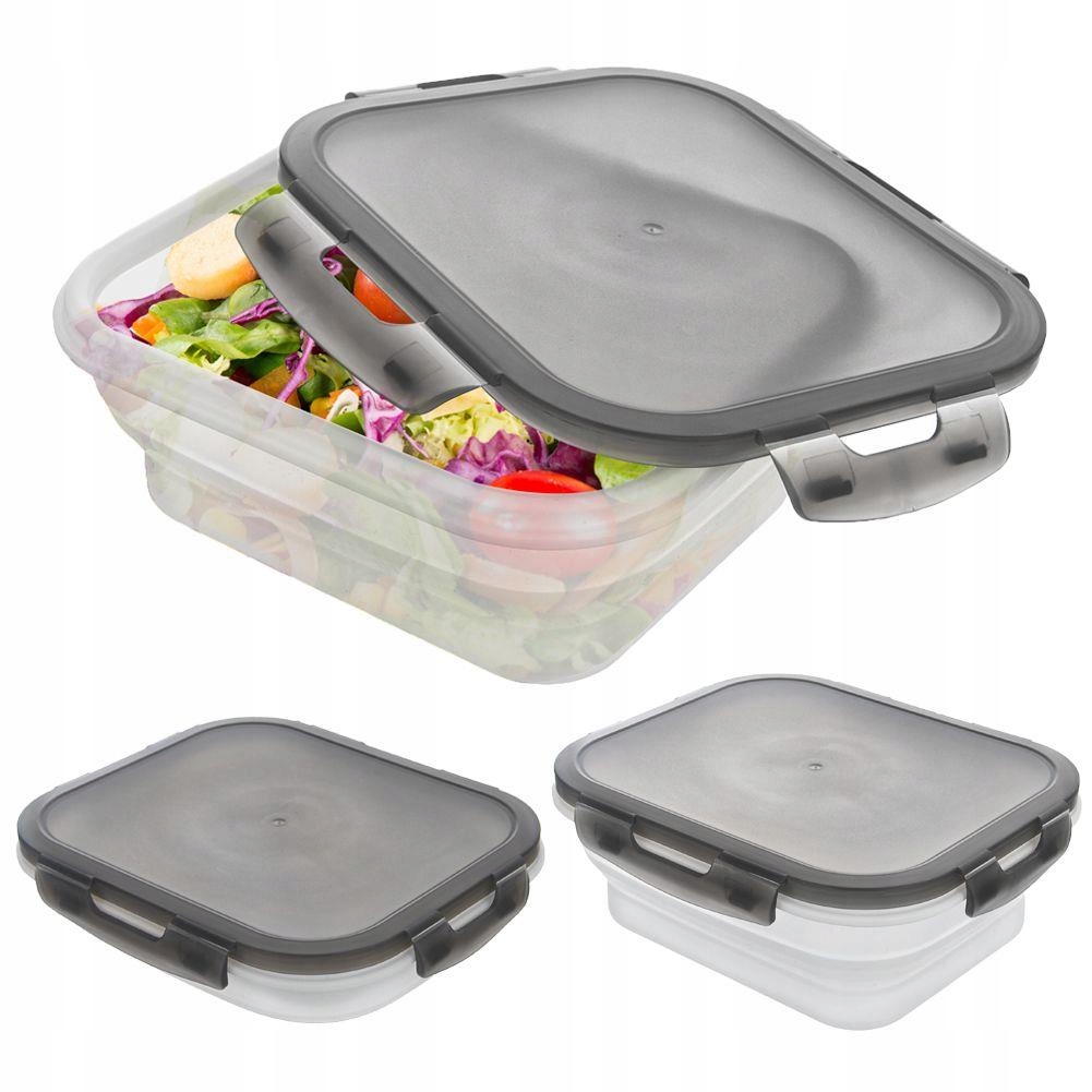 Pojemnik silikonowy Orion 127158 szary