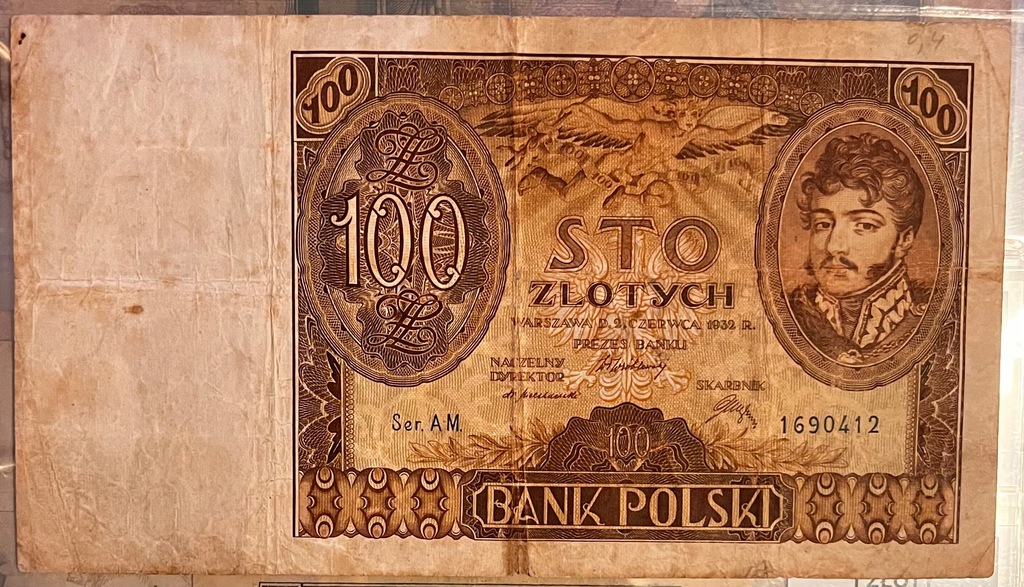 Polska 100 złotych 1932