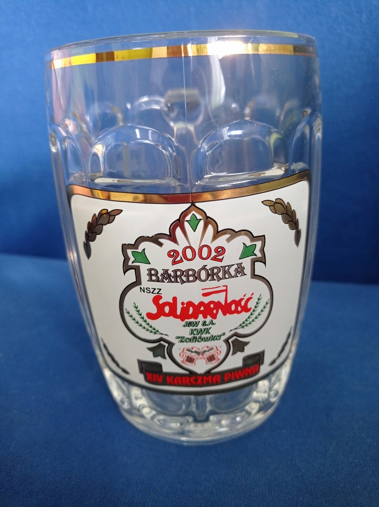 Kufel XIV Karczma Piwna Barbórka 2002 KWK Zofiówka