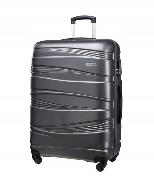 Duża walizka Puccini ABS020A antracyt 117 litrów