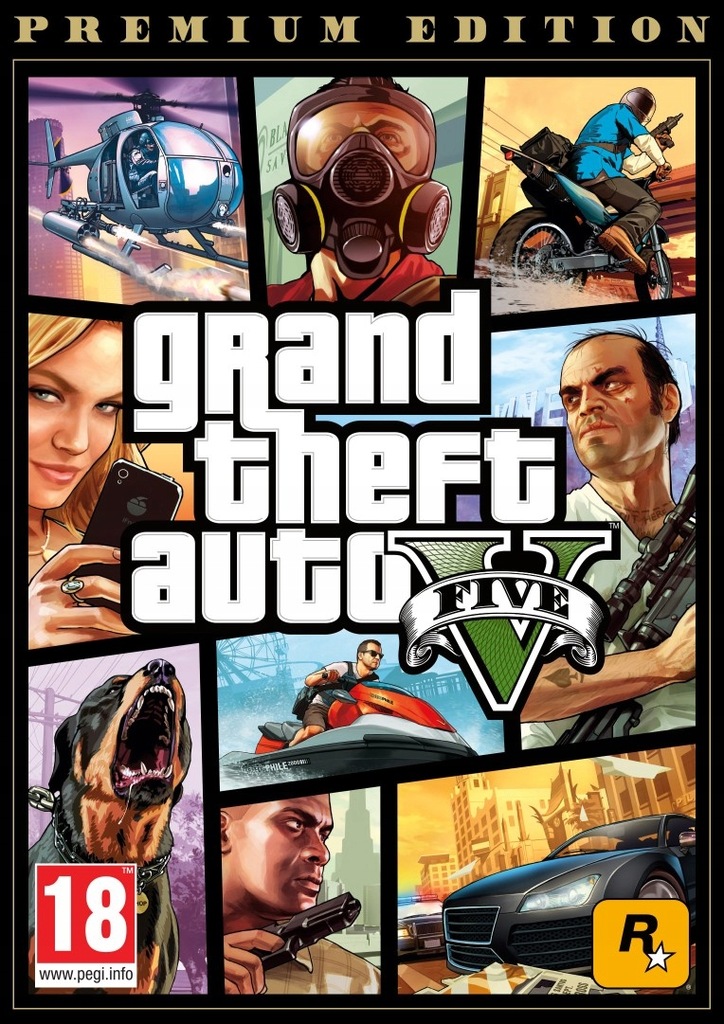 GTA V PREMIUM EDITION|GRAND THEFT AUTO 5 PC KLUCZ